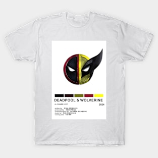 deadpool and wolfrine T-Shirt